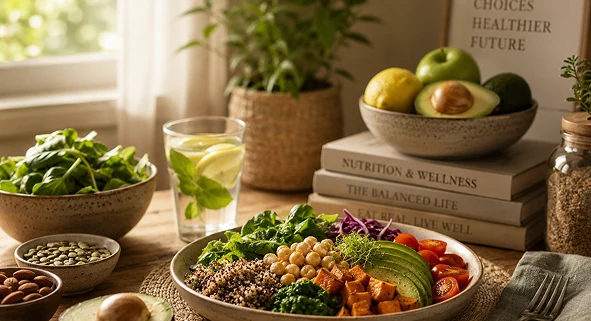 Whole-person health support through nutrition, movement, and tracking
